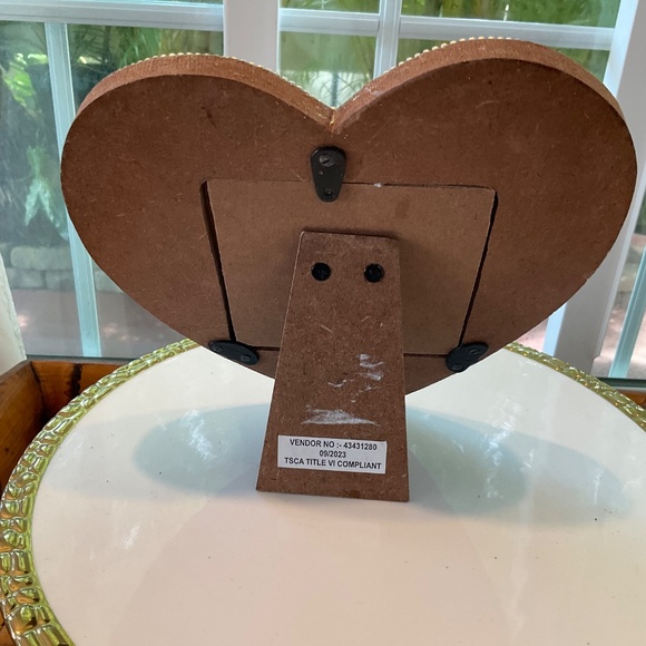 Beaded Sequined Heart Picture Frame - Picture 4 of 4